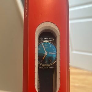 Blue and Black Watch